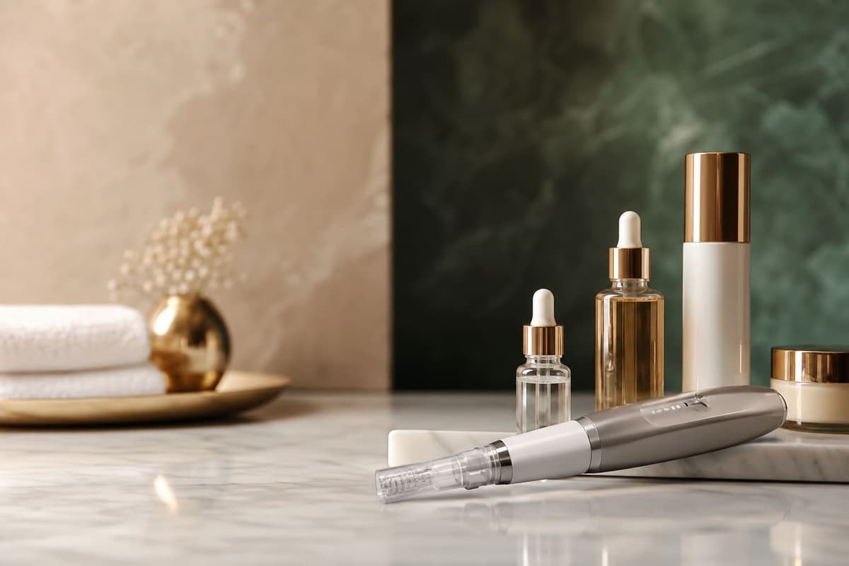 Microneedling: ce este, cum funcționează, rezultate Dispozitiv microneedling și produse pentru microneedling facial profesional